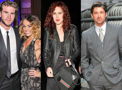 Miley Cyrus, Liam Hemsworth, Rumer Willis, Patrick Dempsey Miley Cyrus, Liam Hemsworth, Rumer Willis, Patrick Dempsey